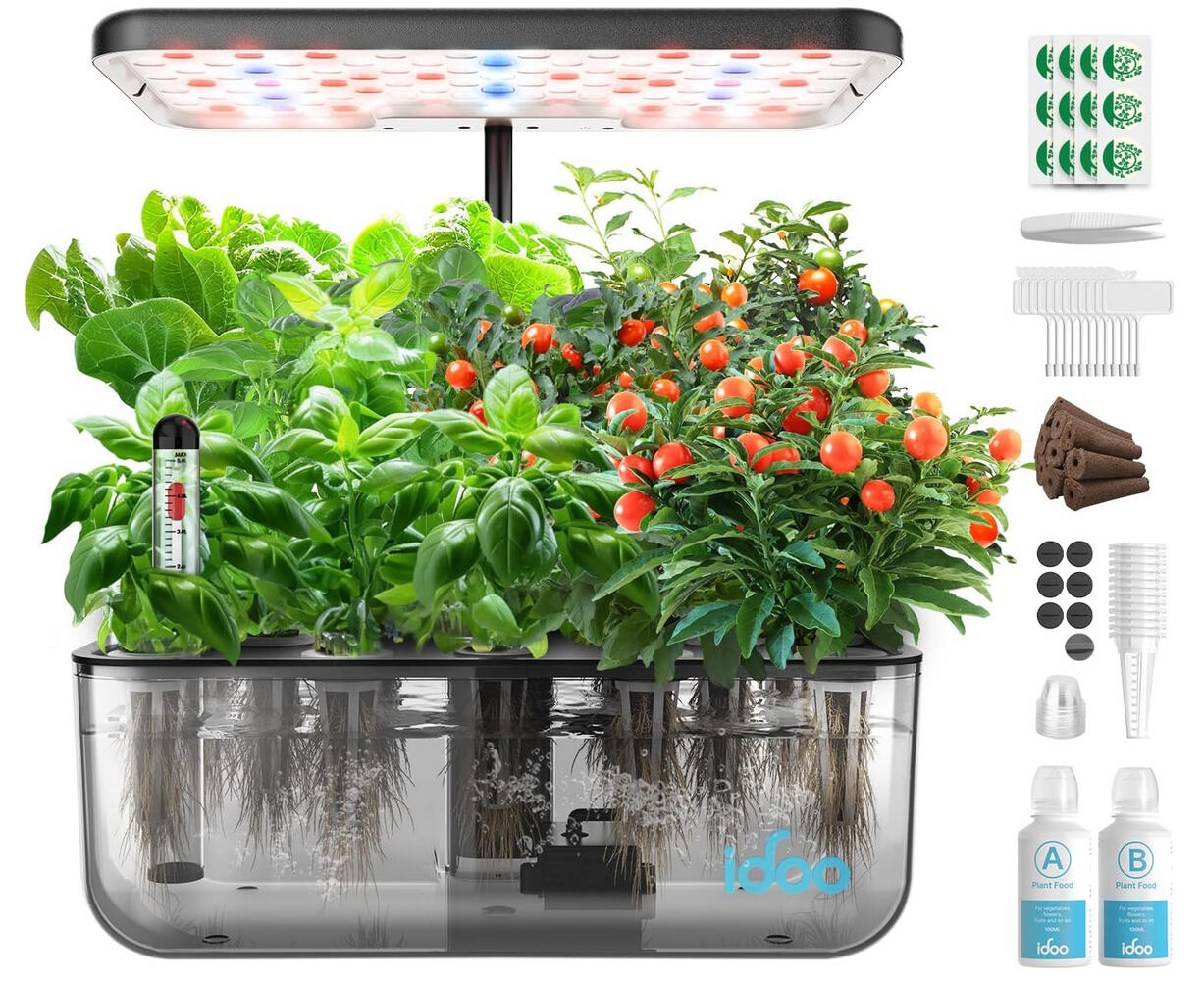 Image of a indoor hyrdophonic farm kit